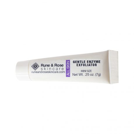 7g mini size Gentle Enzyme Exfoliator tube by Rune and Rose Skincare