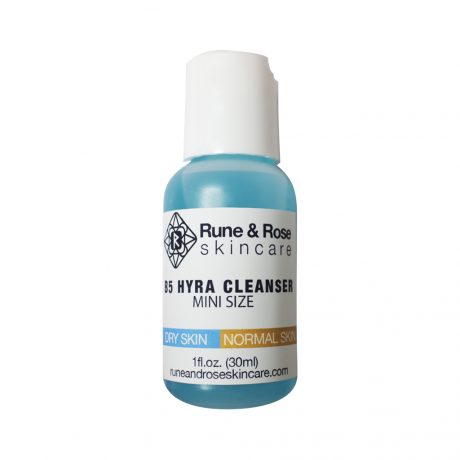 30ml mini size B5 Hydra Cleanser by Rune and Rose Skincare