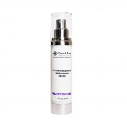 50ml full size Hyperpigmentation Brightening Creme pump bottle for all skin types by Rune and Rose Skincare