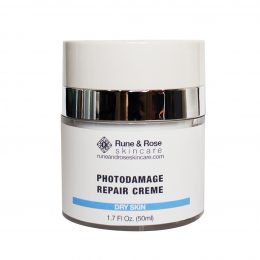 50ml full size Photodamage Repair Creme for dry skin by Rune and Rose Skincare