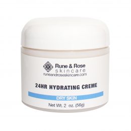 56g full size 24Hr Hydrating Creme jar for dry skin by Rune and Rose Skincare