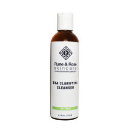 133ml full size BHA Clarifying Cleanser bottle for oily skin by Rune and Rose Skincare