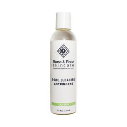 133ml full size Pore Clearing Cleanser bottle for oily skin by Rune and Rose Skincare