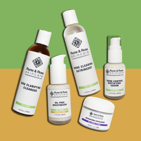 Full size Essentials Kit for Oily and Combination Skin by Rune and Rose Skincare